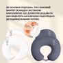 Feeding Pillow "Couch" 60x70x16 cm cotton hypoallergenic fiber т/сіра, фото 7