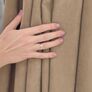 Set of 2 curtains 150x260 cm, Canvas curtains, drapes, portieres on curtain tape т беж, фото 6