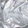 Тканина парча Роксолана стрейч 145 см декоративна тканина для костюмів та декору срібло , фото 2
