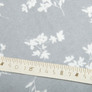 Cotton flannel fabric, 240 cm wide 170 g/m2 soft fabric suitable for bedding and baby swaddles 1.29002/2 Букетик сіра, фото 5