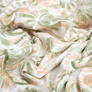 Cotton flannel fabric, 240 cm wide 170 g/m2 soft fabric suitable for bedding and baby swaddles 7.25883/14 Візерунок зелена, фото 3