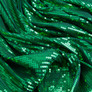 Ткань трикотаж пайетки 140 см 195 гр/м2, для вечерних платьев, костюмов, юбок и сценической одежды смарагд, фото 3