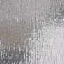 Sequin knit fabric 140 cm wide 195 g/m2, suitable for evening dresses, suits, skirts, and stage wear срібло/чорна, фото 2