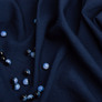 Dress Fabric Viscose Crêpe 135 gsm 150 cm for dresses, suits, and accessories т/синя, фото 3