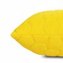 SunnyMood Pillow 50х70 cm by IDEIA with quilted cover and zipper, hypoallergenic filling жовта, фото 6