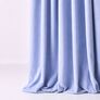 Комплект штор 2 шт 150х260 см, Soft Velvet Lux шторы, гардины, портьеры на шторной тесьме V-34 блакитна, фото 10