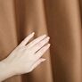 Set of curtains 2 pcs 150х260 cm, Blackout curtains, drapes, blackout panels on curtain tape with darkening effect V-128 мол шоколад, фото 8