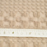 Waffle fabric Pike Tencel 240 cm wide 240 g/m2, natural, dense, absorbent fabric suitable for towels мокко, фото 6