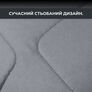 Набір подушок 2 шт 50х70 см ManMaker IDEIA подушка сіра гіпоалергенна, штучний пух, з блискавкою в коробці, фото 6